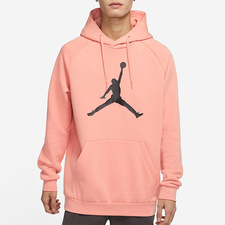 Men's Air Jordan Large logo Printing Pullover Autumn Quartz Pink DA6802-606