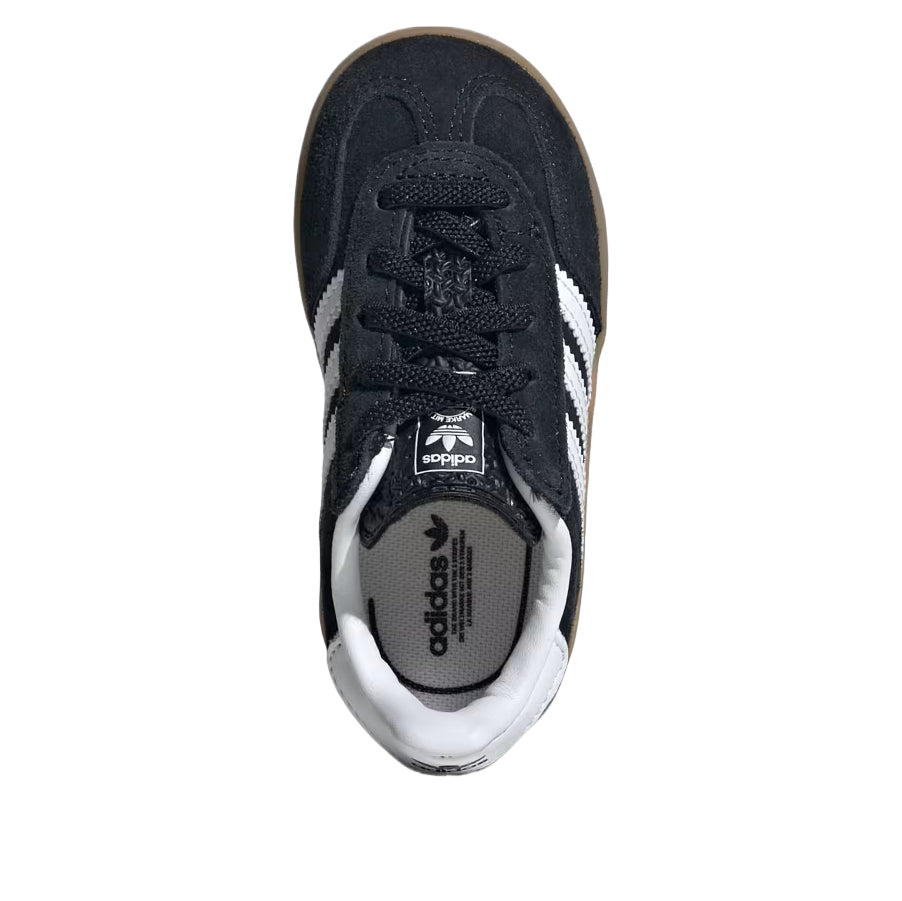 (TD) adidas Gazelle Indoor Comfort Closure 'Core Black Cloud White Gum' IH9131