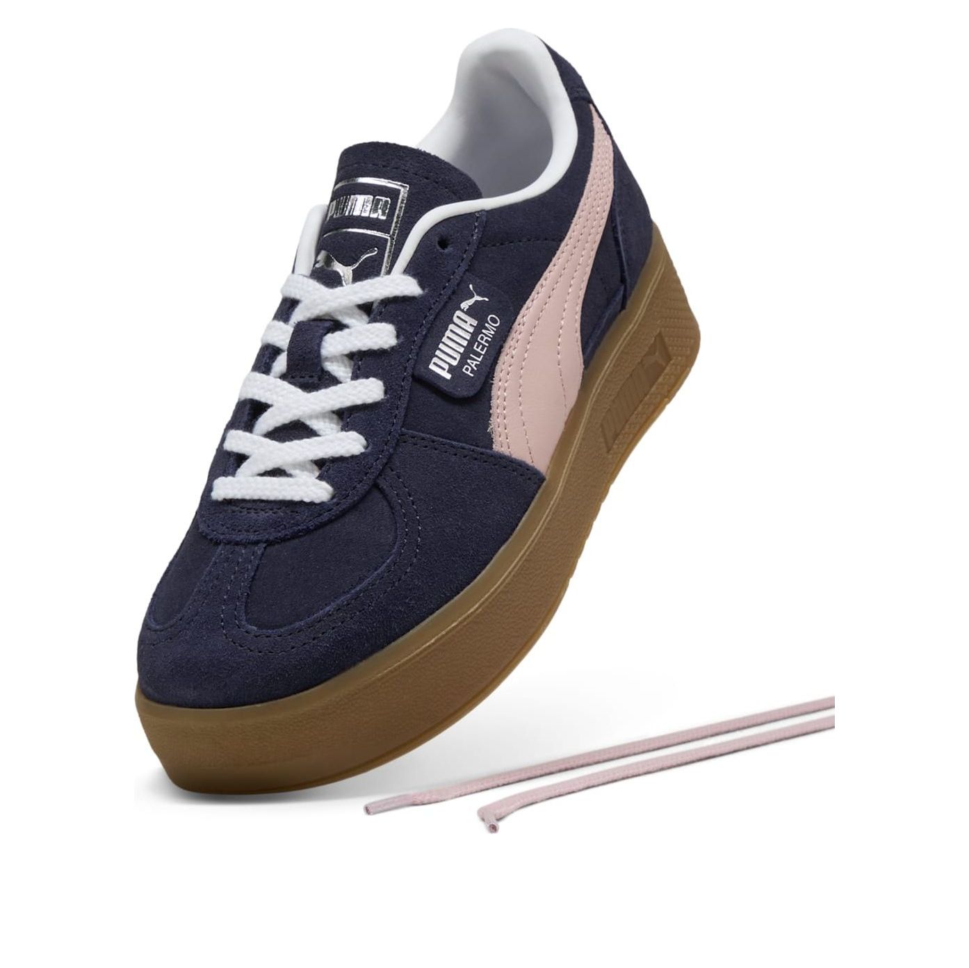 (WMNS) PUMA Palermo Elevata 'New Navy Mauve Mist' 399348-20