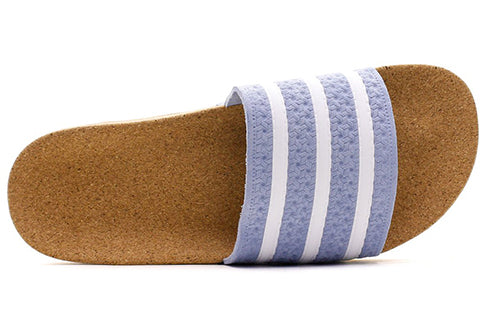 (WMNS) adidas Adilette Cork 'Light Blue' BC0221