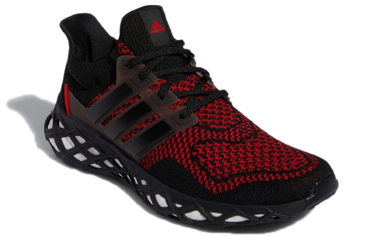 adidas UltraBoost Web DNA 'Black Vivid Red' GY8091