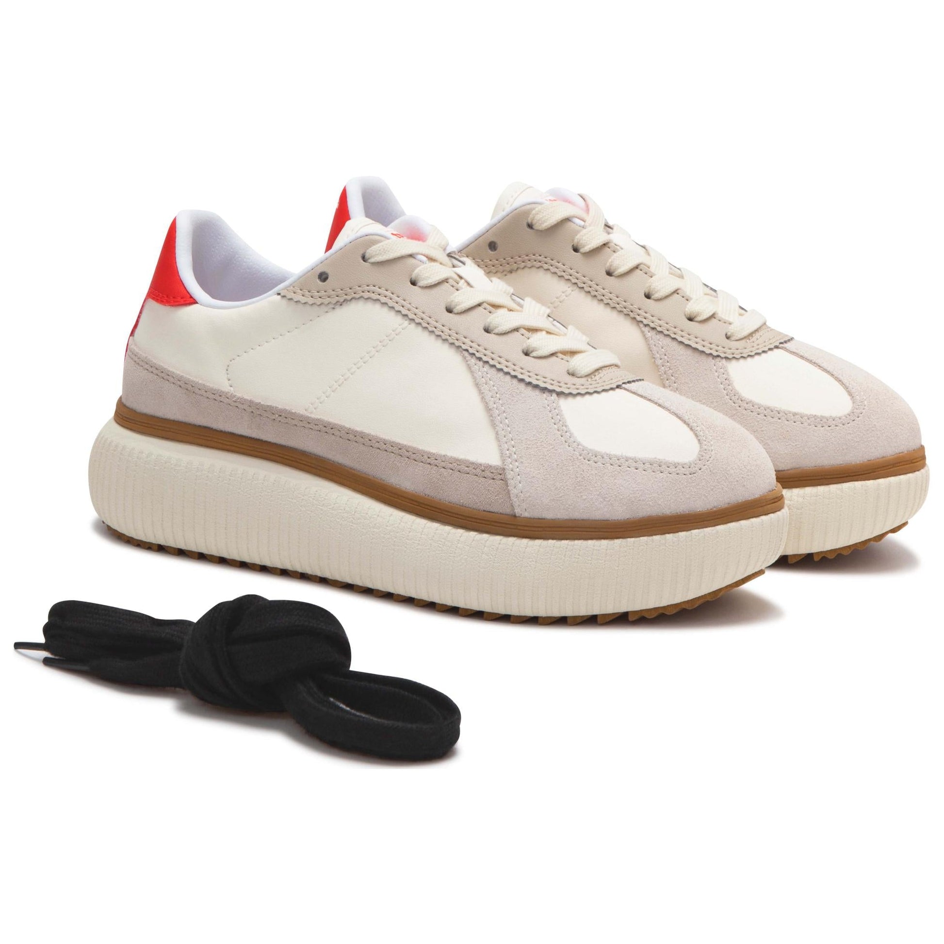 Onitsuka Tiger Delecity 'Cream Fiery Red' 1183B874-104