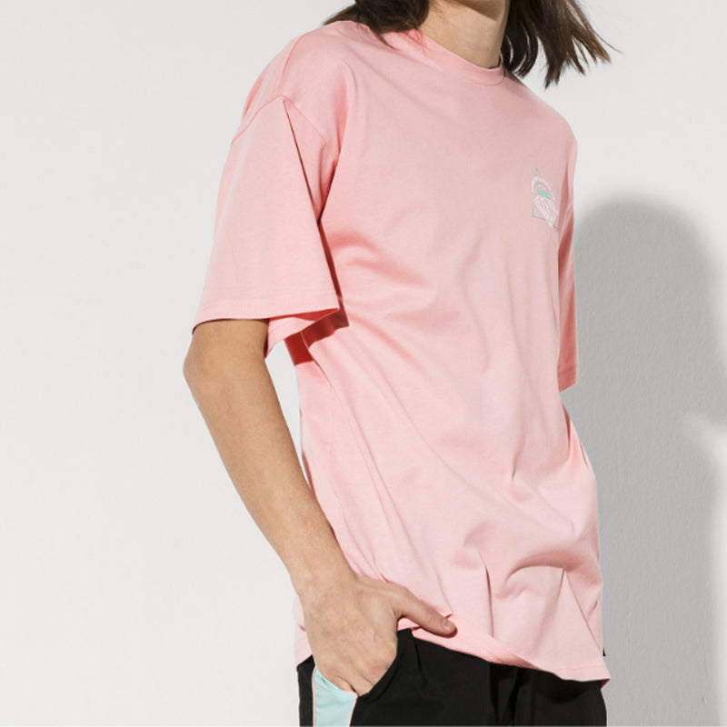 PUMA Alphabet Printing Short Sleeve Pink 578232-19