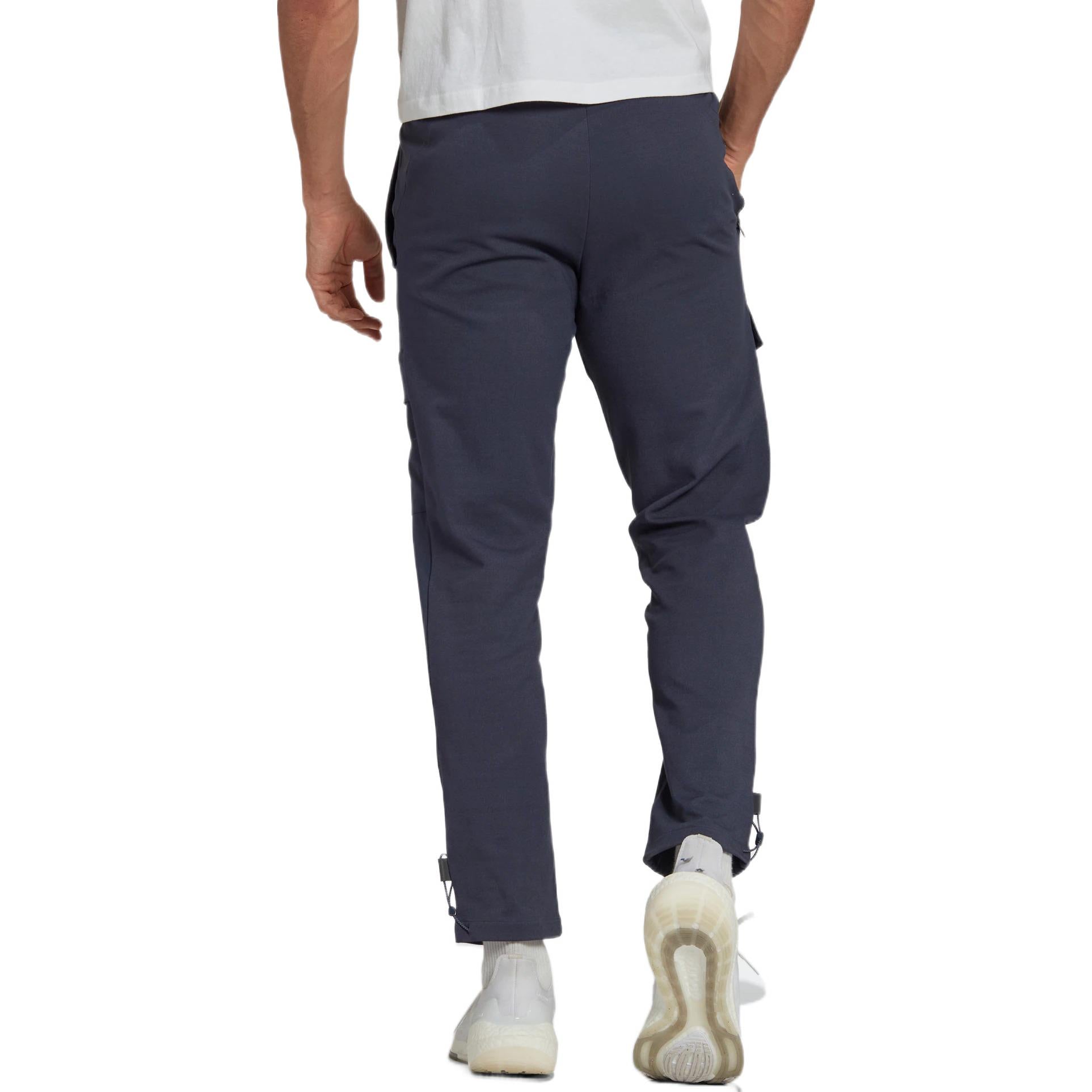 Men's adidas X-City Pant Solid Color Multiple Pockets Design Drawstring Lacing Sports Pants/Trousers/Joggers Navy Blue HK4480