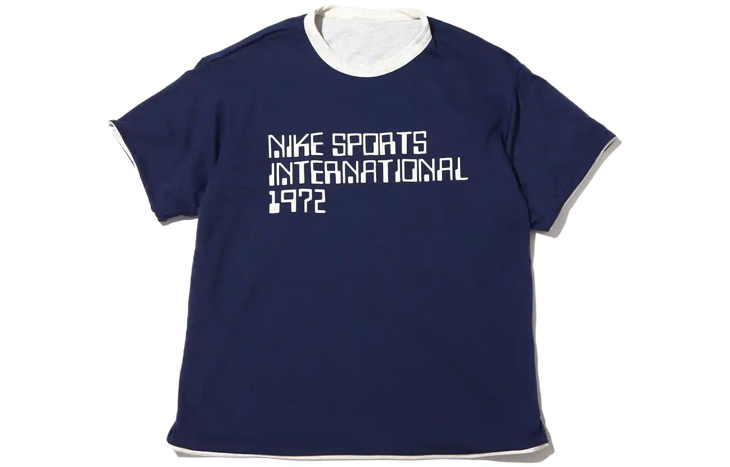 Nike Sportswear Circa Logo Printing Reversible Round Neck Short Sleeve DQ4248-141