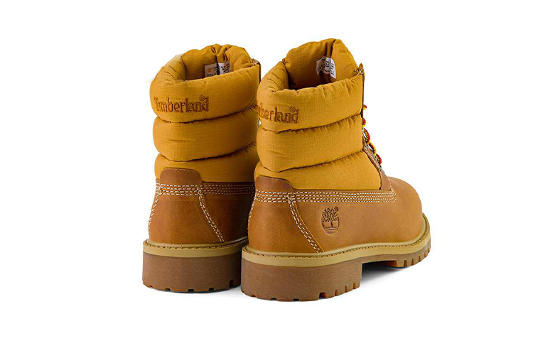(GS) Timberland Premium 6 Inch Quilt Waterproof Boots 'Wheat' A1H9D