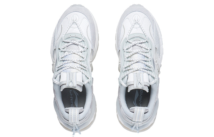 (WMNS) Li-Ning Counterflow Startrails 'Grey White' AGLS160-3