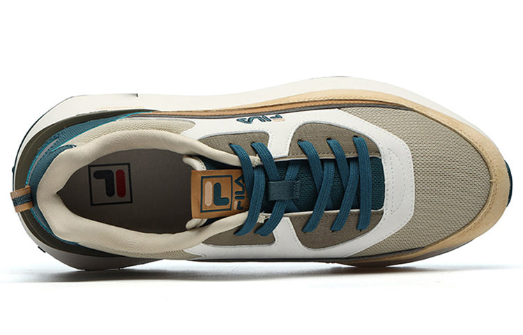 FILA Jogger Low-Top Casual Shoes Yellow/Gray/Blue F12M216127FBC