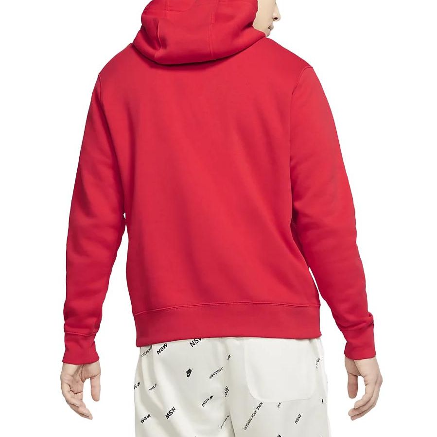 Nike Sportswear Club Fleece Pullover Hoodie 'Red' BV2654-657
