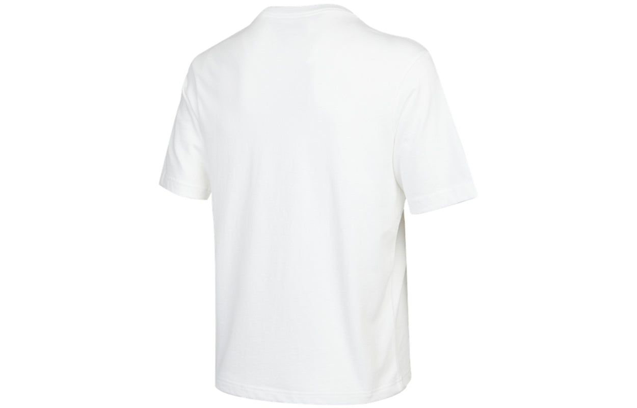 Nike As Men's J 23eng Ss Crew Tennis Round Collar Sports Male White DA9870-100