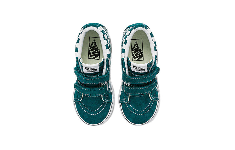 (TD) Vans SK8-Mid 'Green White Grid' VN0A5DXD60Q