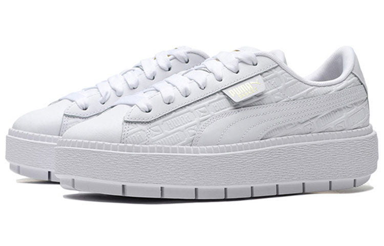 (WMNS) PUMA Platform Trace 'Triple White' 369925-01