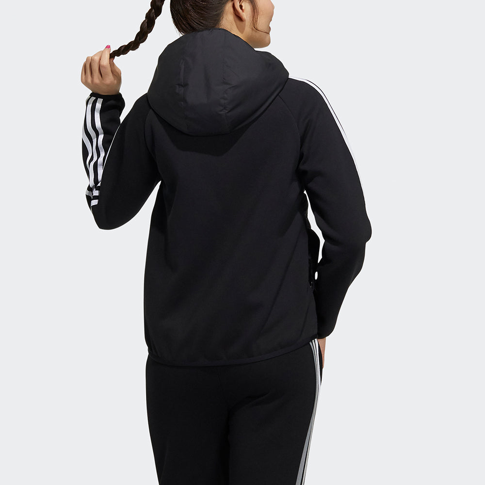 (WMNS) adidas Icon 3-Stripes DLY Down Jackets 'Black' H45296