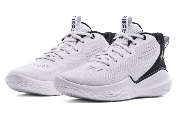 (WMNS) Under Armour Flow Breakthru 2 'White Black' 3024594-100