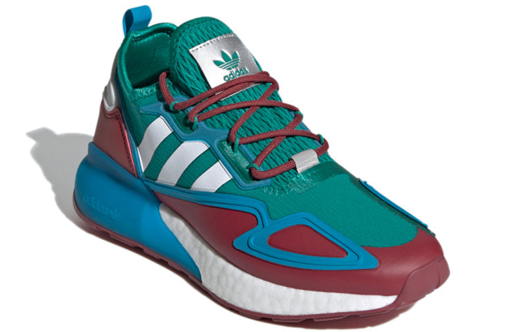 (WMNS) adidas originals ZX 2K Boost 'Blue Green' FZ0219