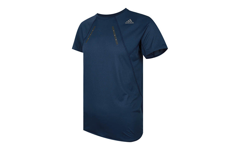 adidas Running Sports Short Sleeve Blue GC9921