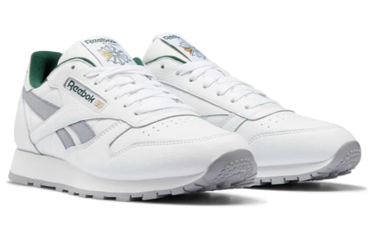 Reebok Classic Leather White Gray 'White Grey' FV9869