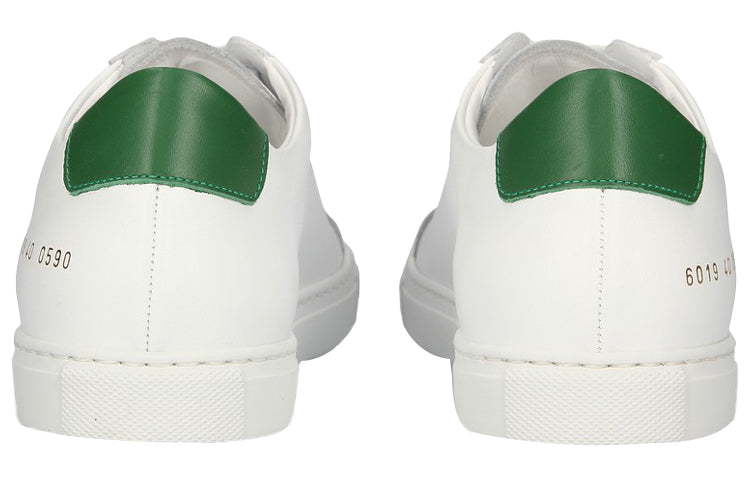 (WMNS) Common Projects Achilles Low 'White Green' 6019-0590