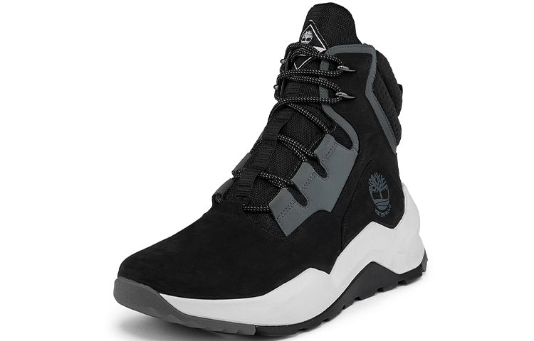Timberland Madbury Side-Zip Waterproof Boot 'Black Nubuck' A2HHUW