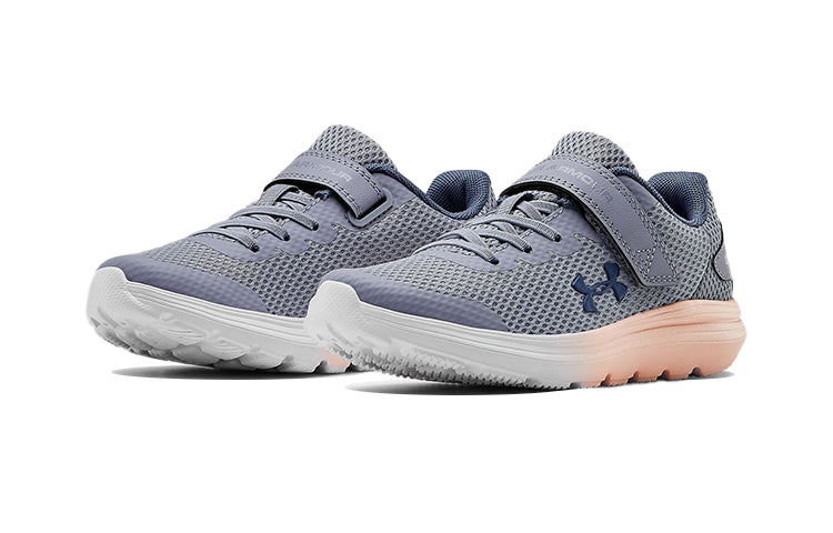 (PS) Under Armour Surge 2 AC Gray/Purple 3022871-500