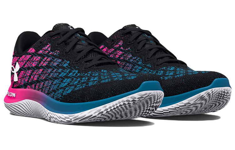 (WMNS) Under Armour Flow Velociti Wind 'Black Electro Pink' 3024911-004