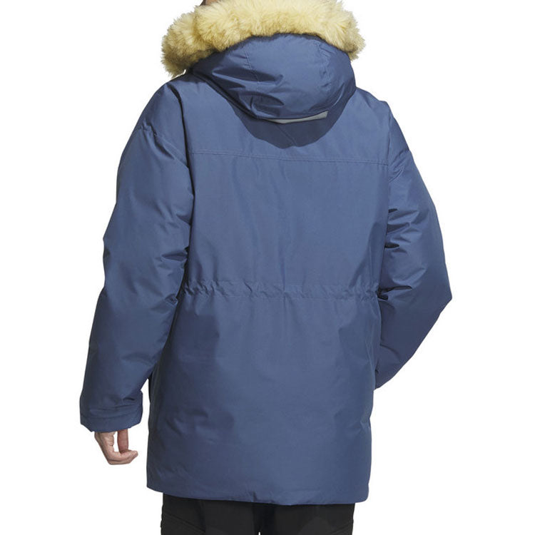adidas Furry Down Parka 'Blue' IS0367