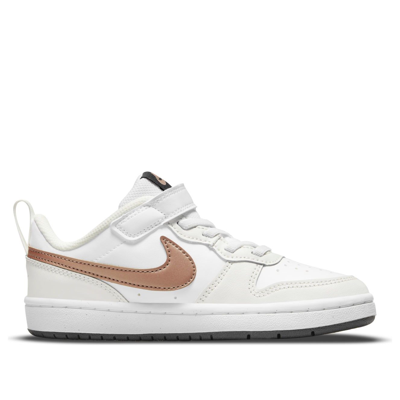 (PS) Nike Court Borough Low 2 'White Metallic Red Bronze' BQ5451-116