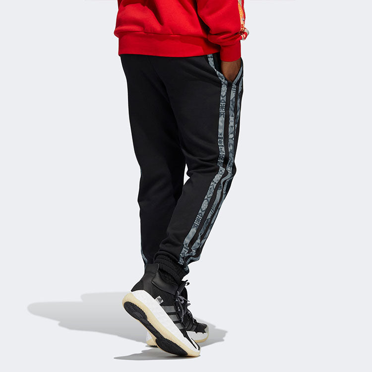 Men's adidas Limited Bundle Feet Sports Pants/Trousers/Joggers Black HD7936