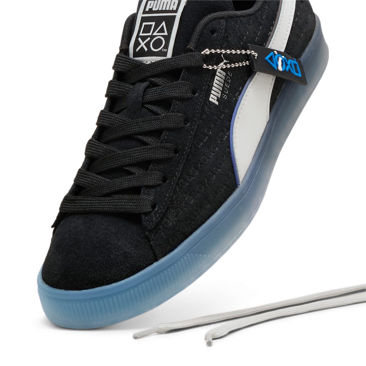 PUMA x Playstation Suede 'Black Glacial Grey' 396246-02