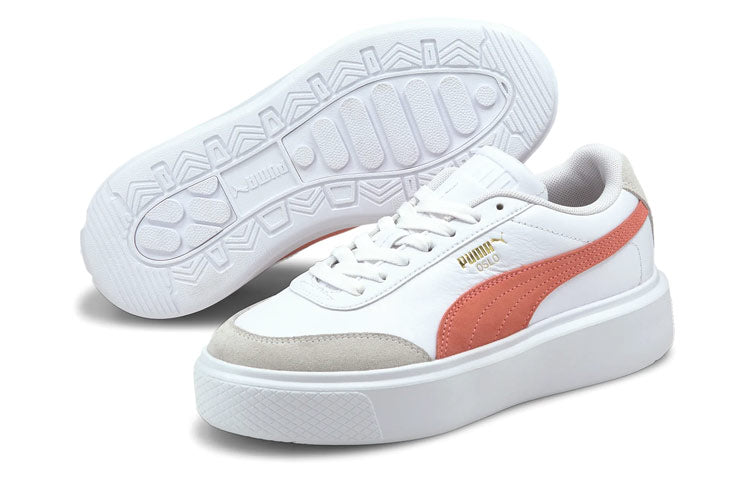 (WMNS) PUMA Oslo Maja Archive 'White Elektro Peach' 375057-02