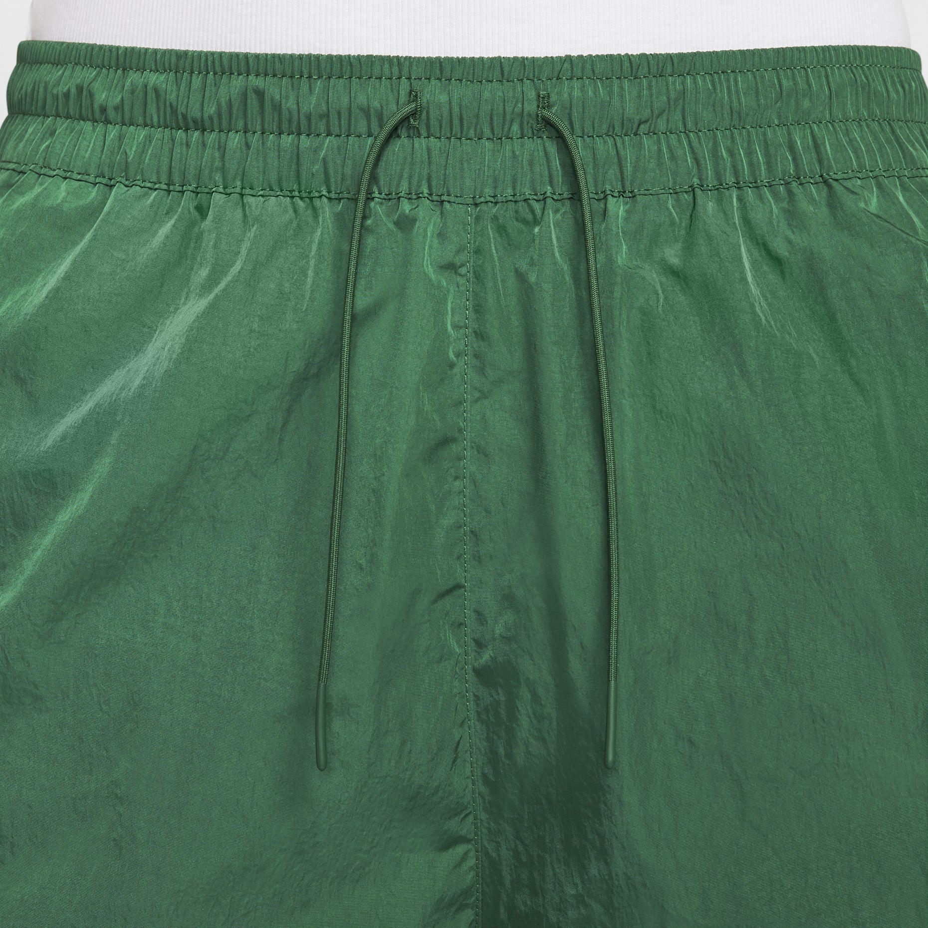 (WMNS) Nike Windrunner High-Waisted Woven Open-Hem Pants Asia Sizing 'Gorge Green' FV7656-300