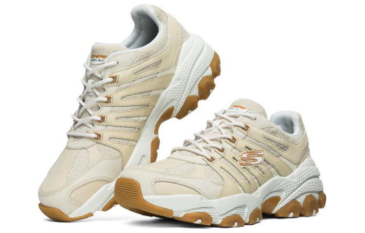 Skechers Sparta-Max Running Shoes Ivory/Brown 51736-NAT