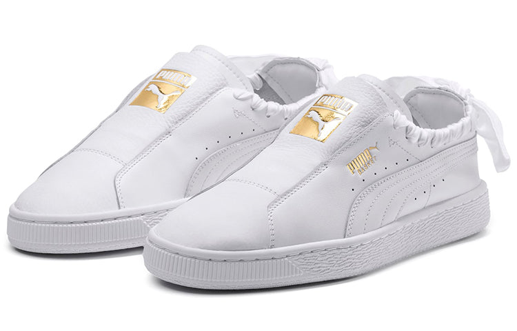 (WMNS) PUMA Basket Twist White 369301-02