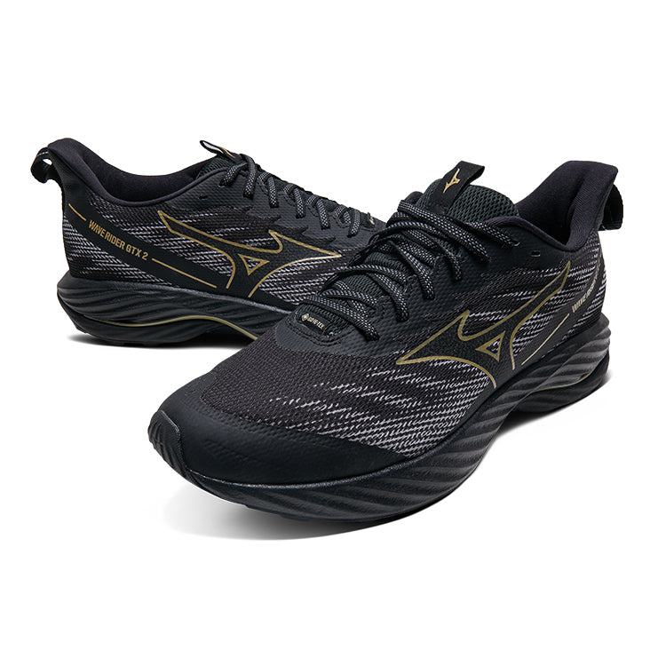 Mizuno WAVE RIDER GTX 2 'Black Silver' J1GC248201