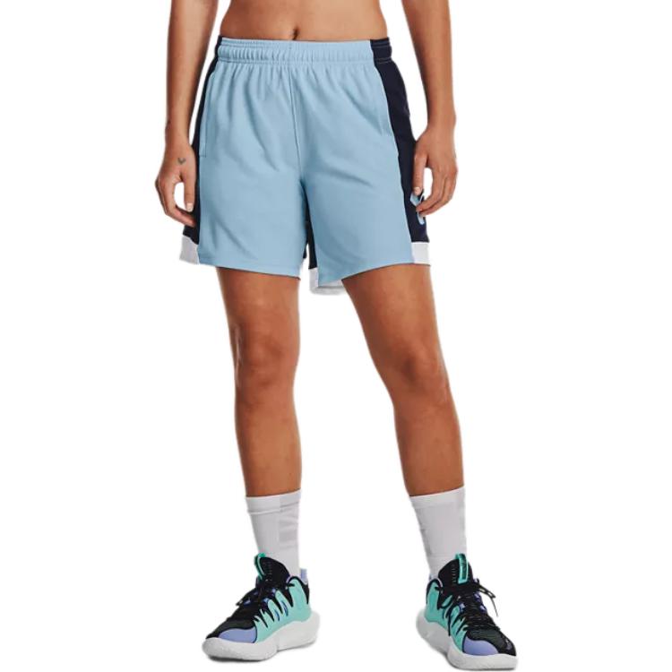 (WMNS) Under Armour Baseline Shorts 'Blue' 1370301-490