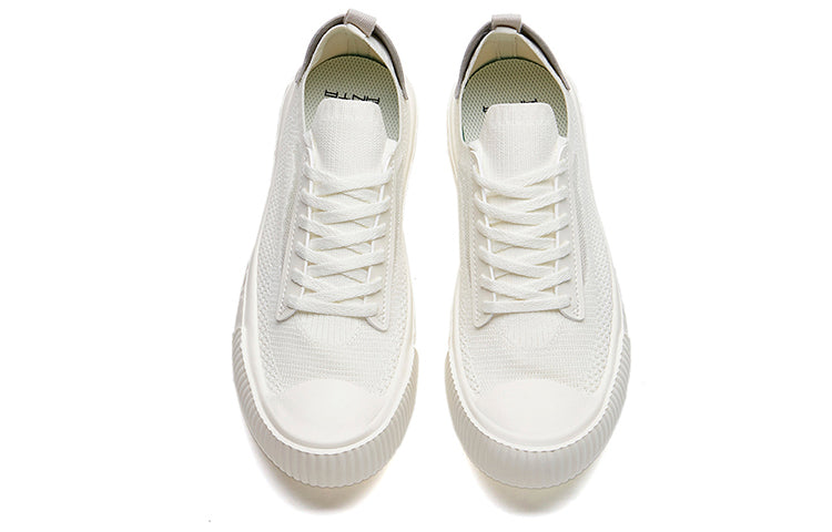 (WMNS) ANTA Life Series Sneakers  'Ivory White Grey' 122228062-1