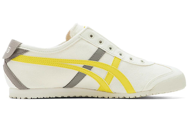 (WMNS) Onitsuka Tiger Mexico 66 Slip-On 'White Yellow Grey' 1182A087-750