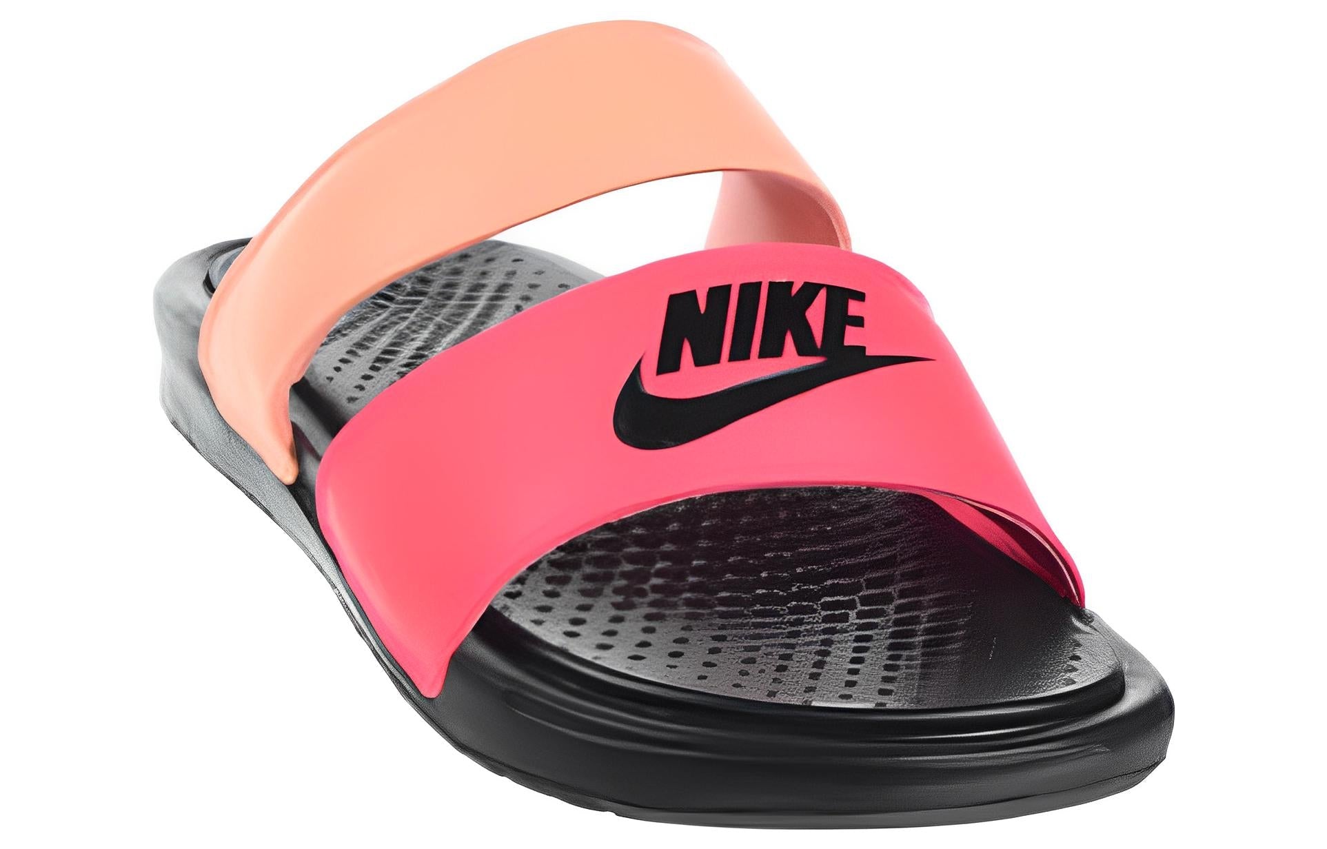 (WMNS) Nike Benassi Duo Ultra Slide 'Racer Pink Sunset Glow' 819717-602