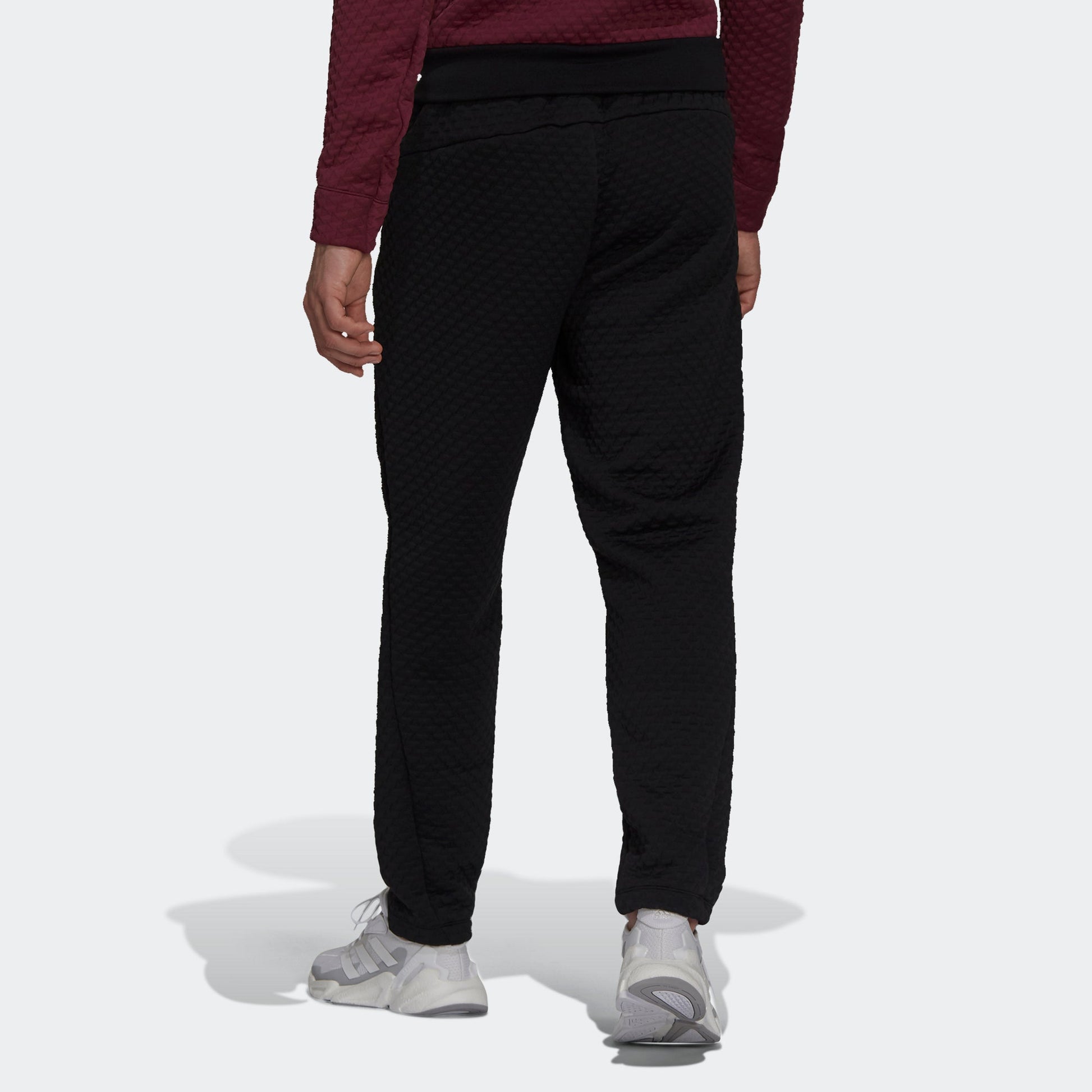 Men's adidas Z.n.e. Pt Rdy Casual Breathable Bundle Feet Sports Pants/Trousers/Joggers Black GT3743