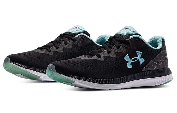 (WMNS) Under Armour Charged Impulse 2 'Black Blue Speckled' 3024613-002