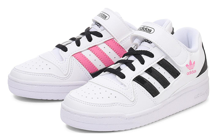 (PS) adidas Forum Low 'White Black Pink' GY9105