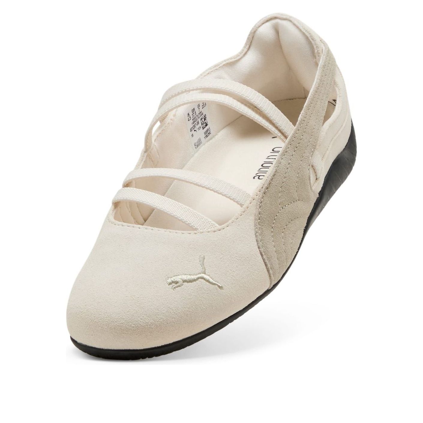 (WMNS) PUMA Speedcat Ballet Suede 'Alpine Snow Black' 401287-08