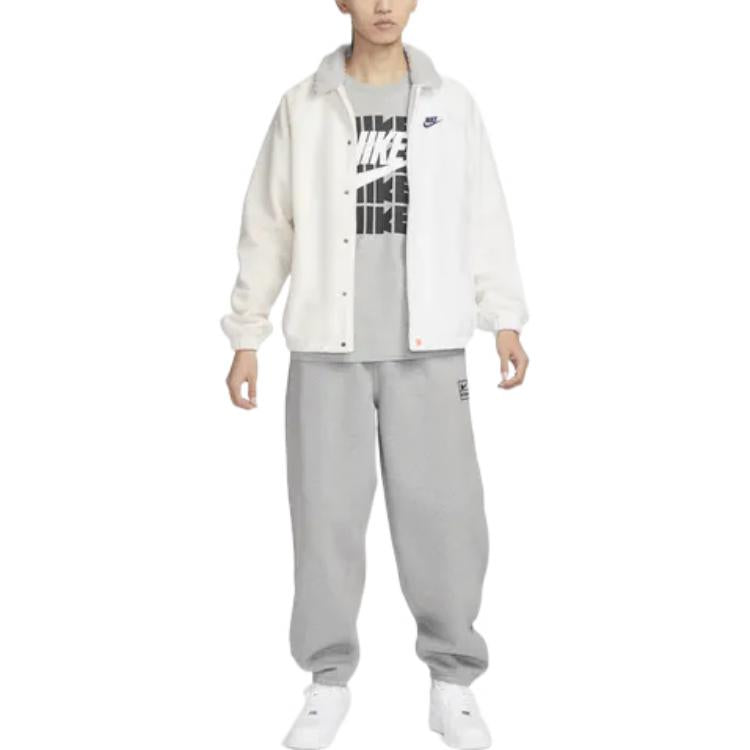 Nike Sportswear Knit Jacket 'White' FB1827-133