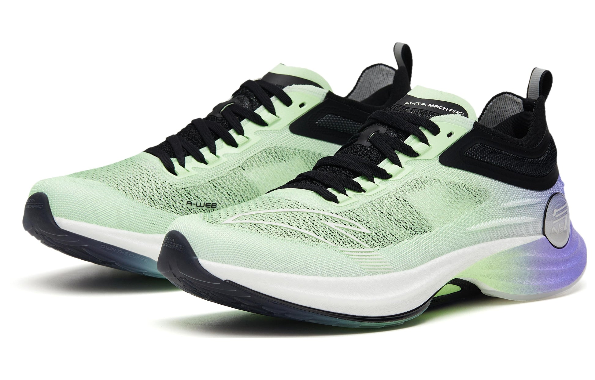 ANTA Mach Pro 'Green Black Purple' 112325584S-3