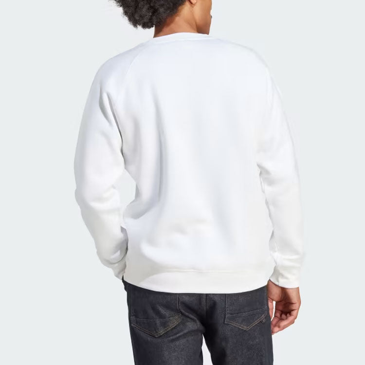 adidas Trefoil Essentials Crewneck 'White' IM4531