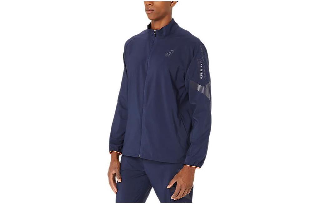 Asics A-I-M Cool Stretch Summer Woven Jacket 'Midnight' 2031E542-400