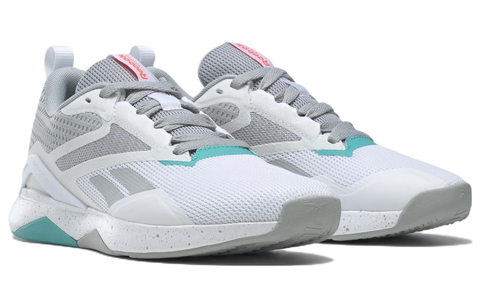 (WMNS) Reebok Nanoflex TR 2.0 'Grey White Classic Teal' GY6219