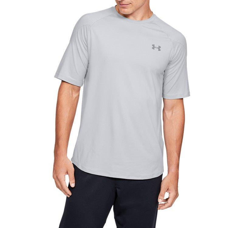Men's Under Armour Recover Pattern Training Short Sleeve light grey 1351569-014