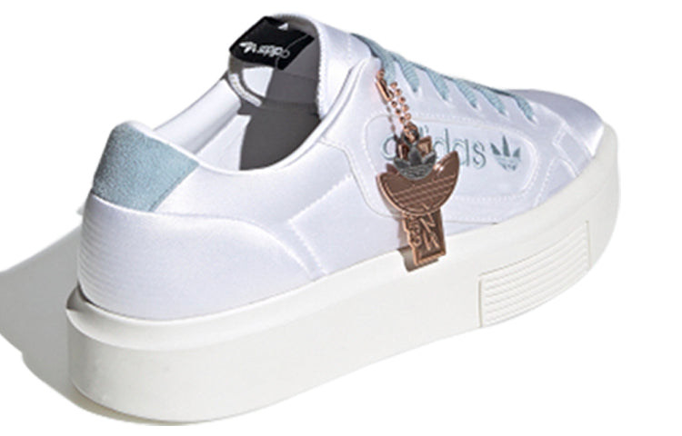 (WMNS) adidas Sleek Super 'Cloud White Silver'' EG6770
