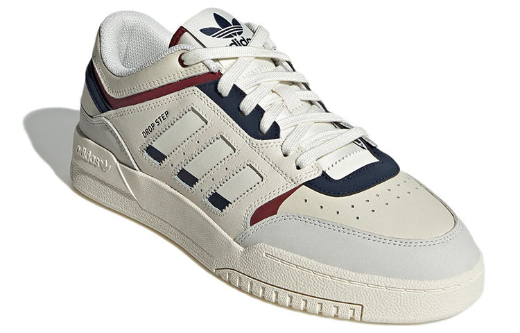 adidas originals Drop Step Low 'Cream Yellow White Light Grey Black Red' GW9728